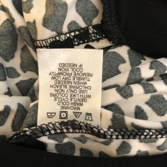 NWT Studio Donatella Animal Print Dress Size L - Picture 8 of 8